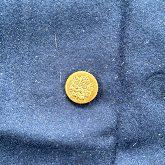 Vintage J. Gallery Wool Peacoat Navy Blue 13/14 - Picture 2 of 8